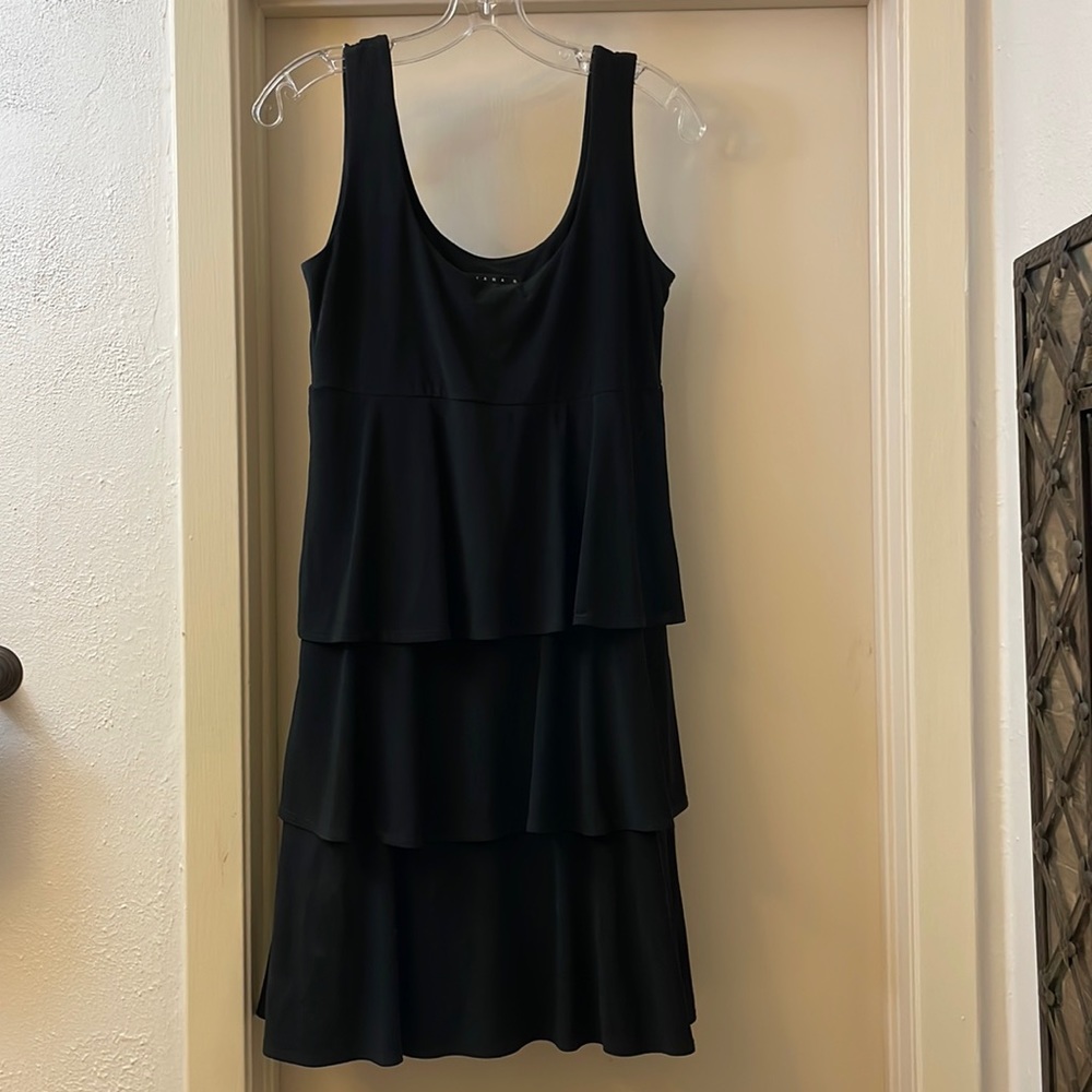 Black tiered dress Sz S